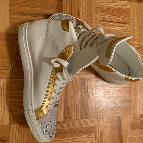 Alessandro Dell'acqua Women's White High-top - Picture 7 of 8